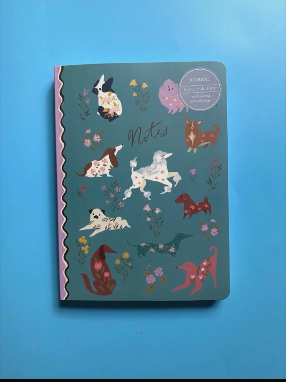 Molly & Rex Dogs Softcover Journal New